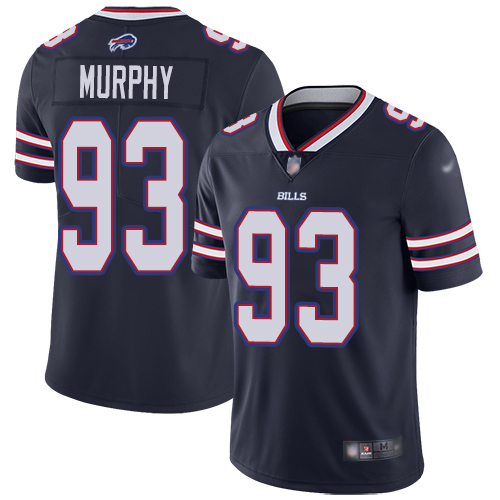 Men Buffalo Bills 93 Trent Murphy Limited Navy Blue Inverted Legend NFL Jersey